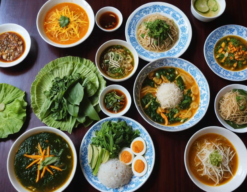 Vegetarian Food in Non-Touristy Vietnam