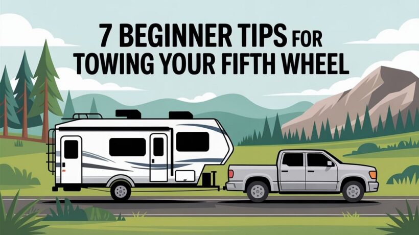 7 Beginner Tips For Towing Your Fifth Wheel: A Complete Guide for New RVers