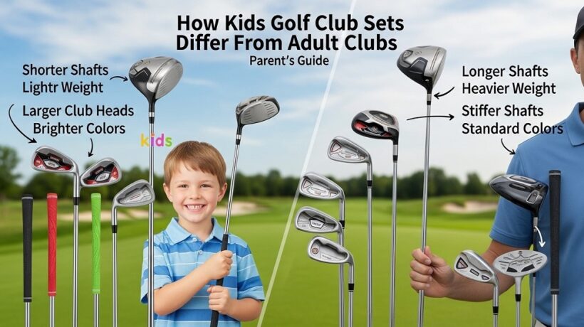 How Kids Golf Club Sets Differ From Adult Clubs (Parent’s Guide)